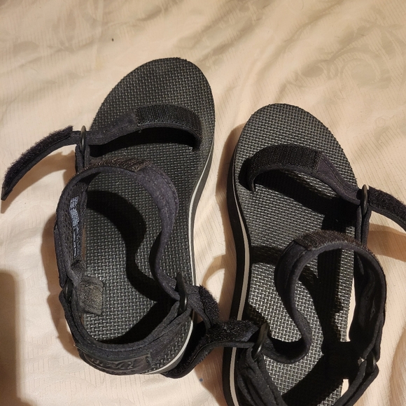 Black Women's Teva Flatform Universal Mesh Print Flatforms | CKH-721569 - Picture 3 of 6